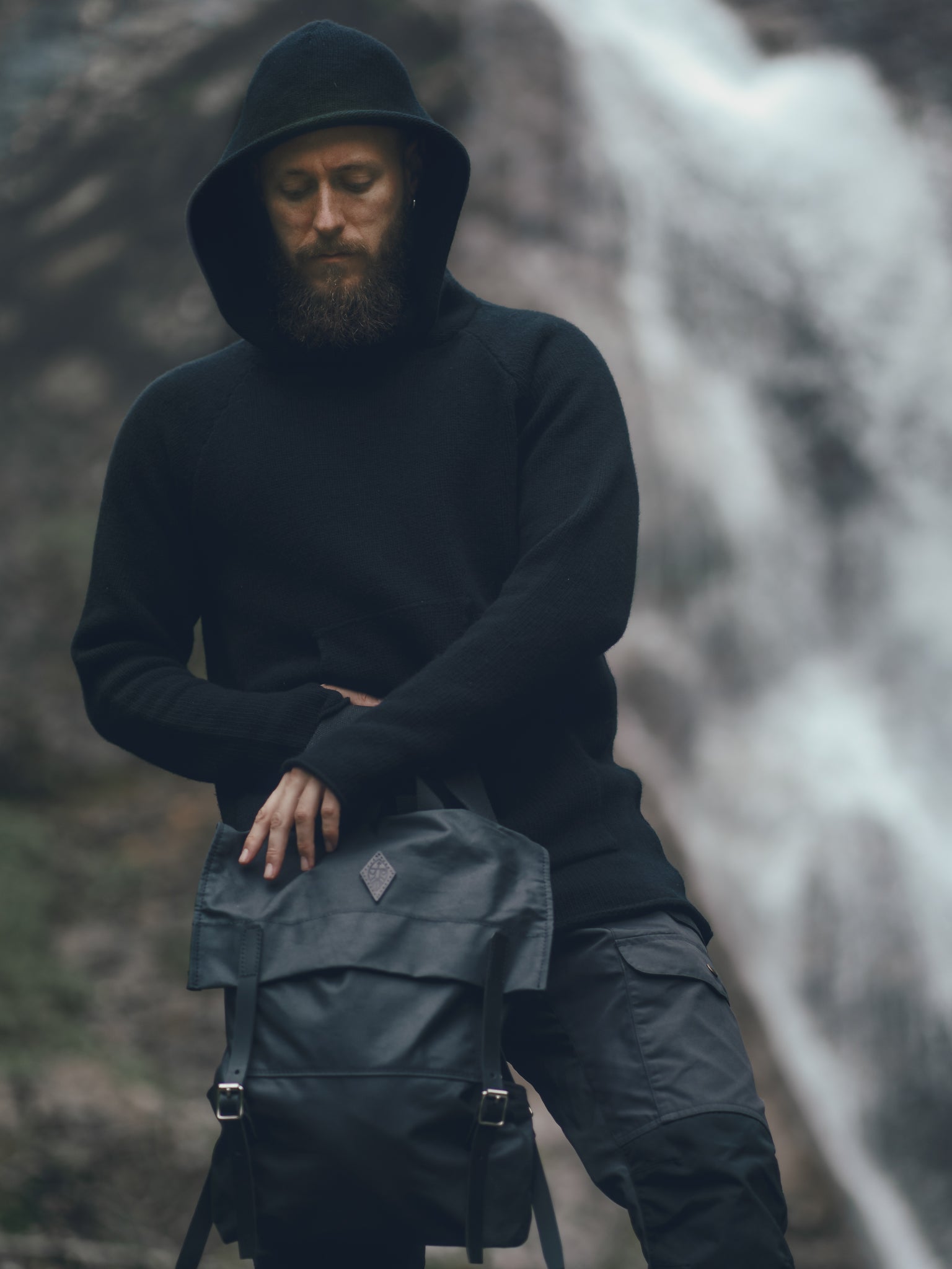 The Warrior: handmade backpack